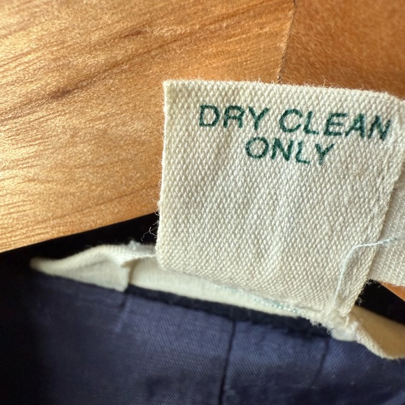 J CREW Classic Navy Blue Wool Blend Blazer Preppy Academia Vintage Ivy 10 - Picture 6 of 6